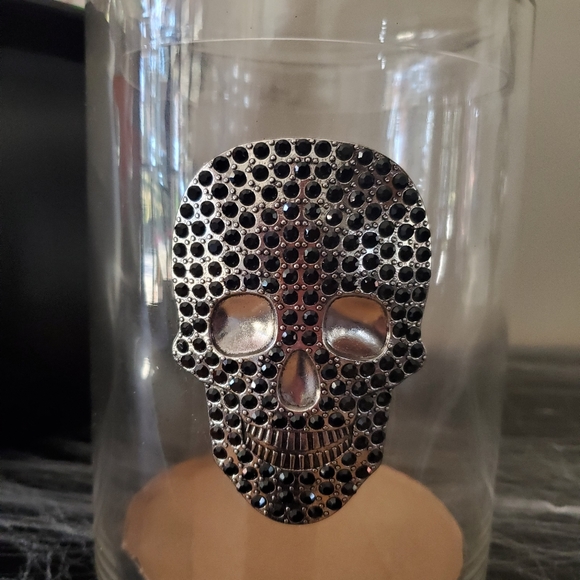 Viral Halloween! Gorgeous Sugar Skull Canister-NWT - Picture 2 of 3